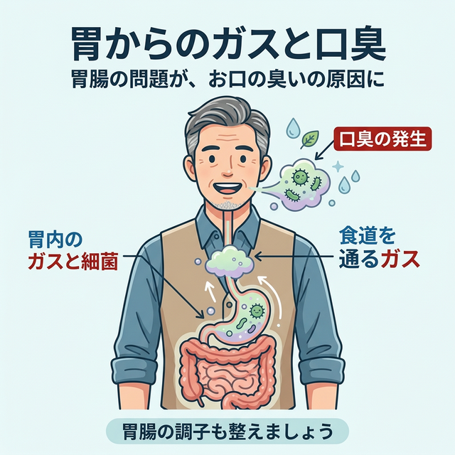 胃腸の衰えからくる腐敗ガス